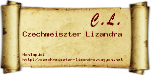 Czechmeiszter Lizandra névjegykártya